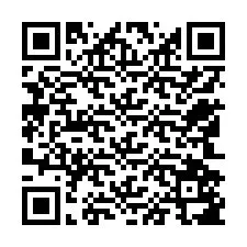 QR код за телефонен номер +12542587719