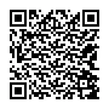 QR код за телефонен номер +12542587725