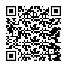 QR-koodi puhelinnumerolle +12542587727