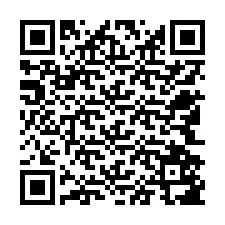 Codice QR per il numero di telefono +12542587728