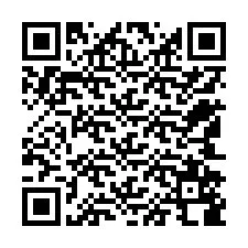 Código QR para número de telefone +12542588581