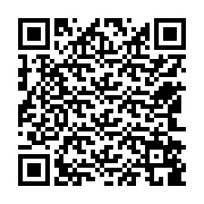 QR код за телефонен номер +12542589446