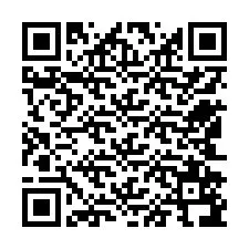 Codice QR per il numero di telefono +12542596596