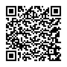 QR-код для номера телефона +12542651150