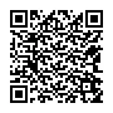 Código QR para número de teléfono +12542655602