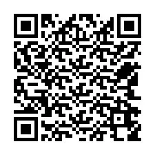 QR код за телефонен номер +12542658283