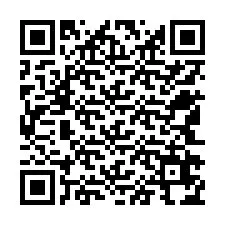 QR kód a telefonszámhoz +12542674460