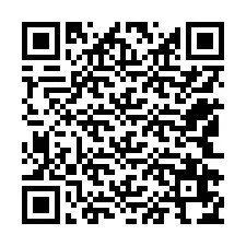 Kod QR dla numeru telefonu +12542674525