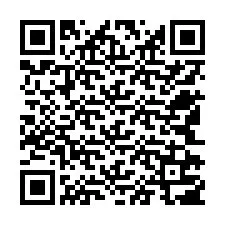 Kod QR dla numeru telefonu +12542707034