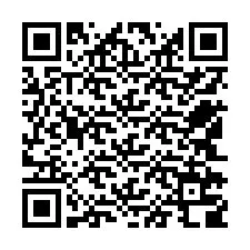 Codice QR per il numero di telefono +12542708473