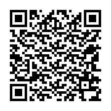 Código QR para número de teléfono +12542734550