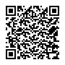 QR-code voor telefoonnummer +12542734917