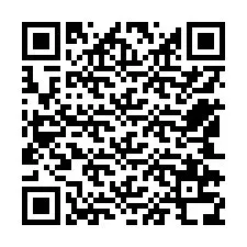 QR-код для номера телефона +12542738587