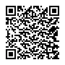 QR-Code für Telefonnummer +12542755026