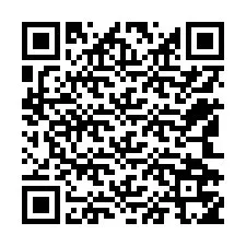 QR Code สำหรับหมายเลขโทรศัพท์ +12542755301