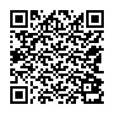 QR-code voor telefoonnummer +12542831394