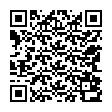 Código QR para número de teléfono +12542832514