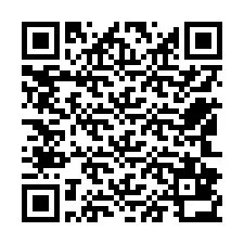 QR-code voor telefoonnummer +12542832517