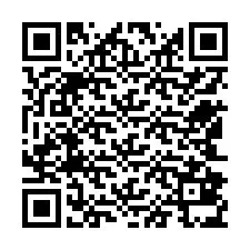 QR-code voor telefoonnummer +12542835196