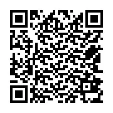 QR код за телефонен номер +12542835197