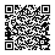 QR-Code für Telefonnummer +12542835312