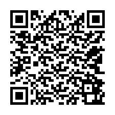 QR-Code für Telefonnummer +12542862639