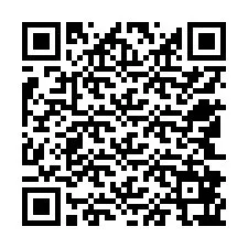 QR код за телефонен номер +12542867468