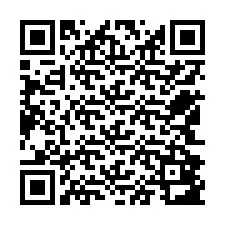 Código QR para número de teléfono +12542883263