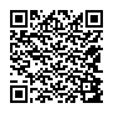 Código QR para número de teléfono +12542883272