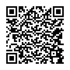 QR-koodi puhelinnumerolle +12542884179