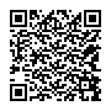 Código QR para número de teléfono +12542899421