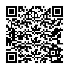 Codice QR per il numero di telefono +12542943307