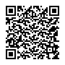 Código QR para número de teléfono +12542954054