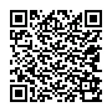 QR код за телефонен номер +12542970128