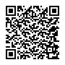 Codice QR per il numero di telefono +12542972158