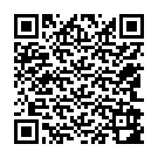 QR-код для номера телефона +12542982819