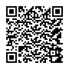 QR-Code für Telefonnummer +12542982821