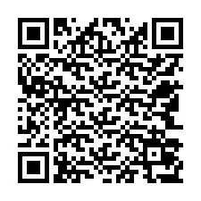 Código QR para número de teléfono +12543077628