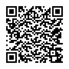 Codice QR per il numero di telefono +12543242899