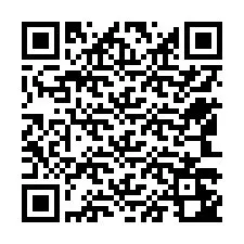 QR-code voor telefoonnummer +12543242902