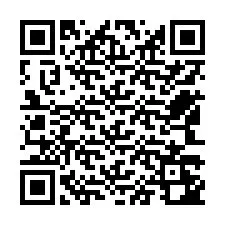 QR Code pour le numéro de téléphone +12543242907