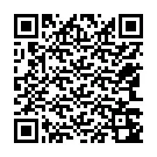 Codice QR per il numero di telefono +12543242909