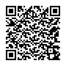 QR-code voor telefoonnummer +12543242915