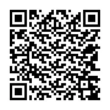 Código QR para número de telefone +12543247974