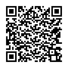 QR kód a telefonszámhoz +12543260062