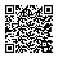 Código QR para número de telefone +12543262489