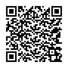 Kode QR untuk nomor Telepon +12543262490