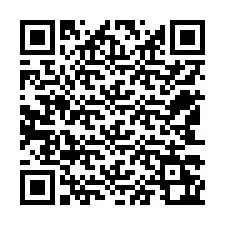 Código QR para número de telefone +12543262491