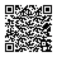 QR код за телефонен номер +12543262493