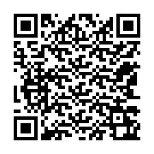 Kod QR dla numeru telefonu +12543262495